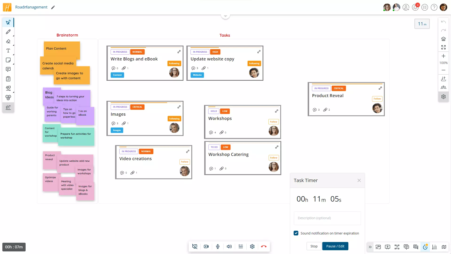 Management feature 2